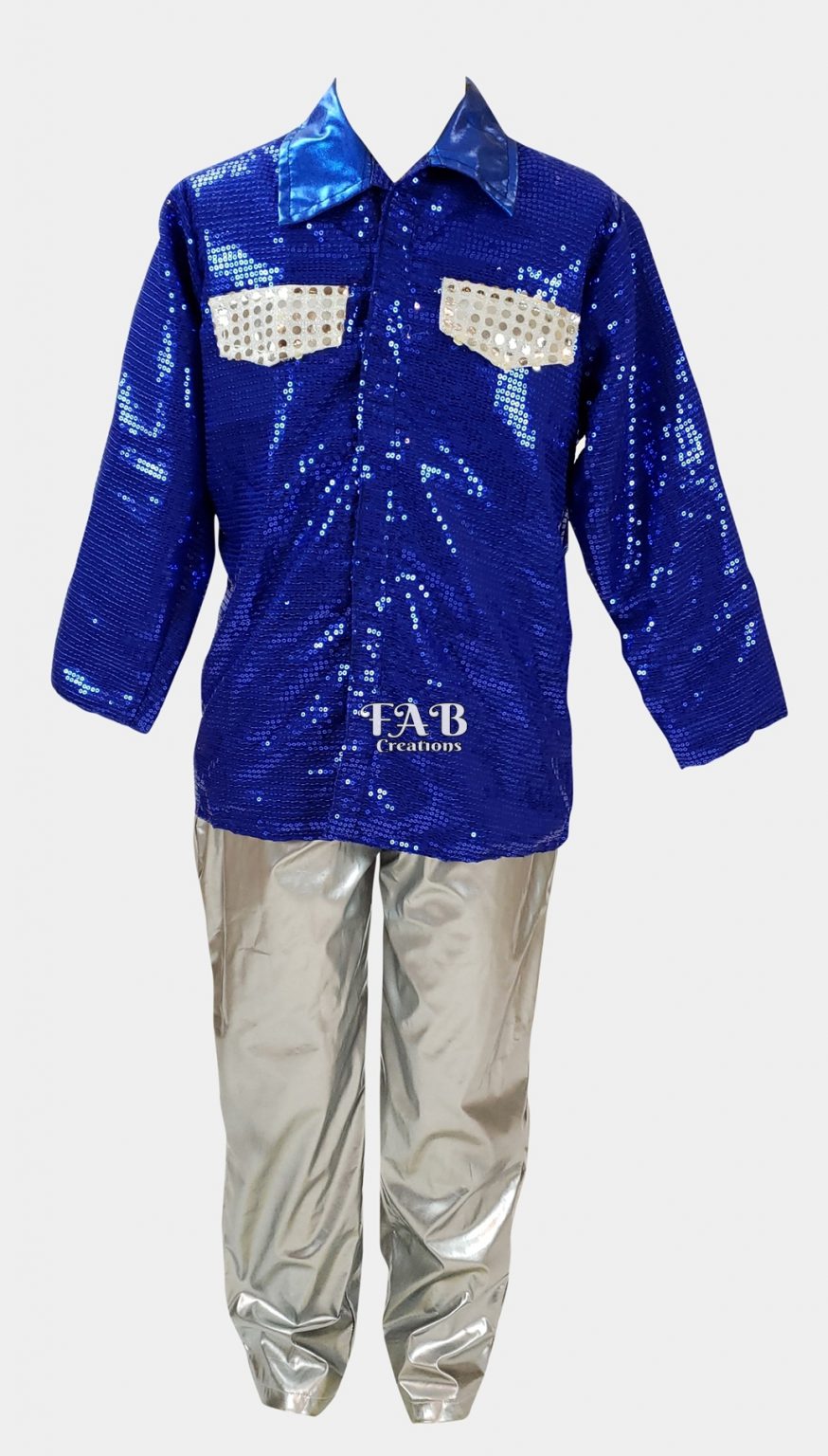 boys silver shirt